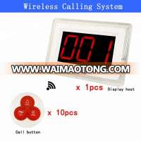 Hot-sale Wireless Restaurant Calling Paging System